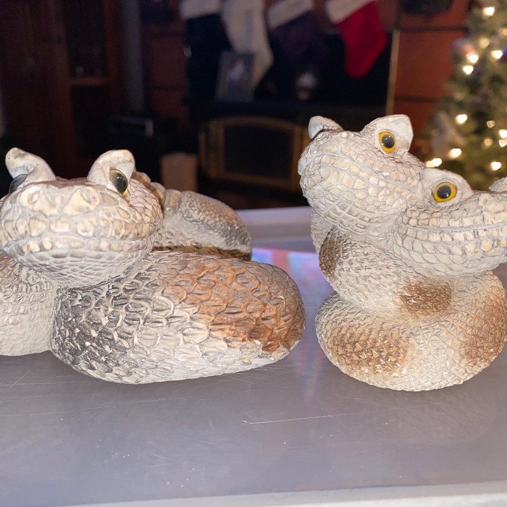 Rattlesnake Figurines Set